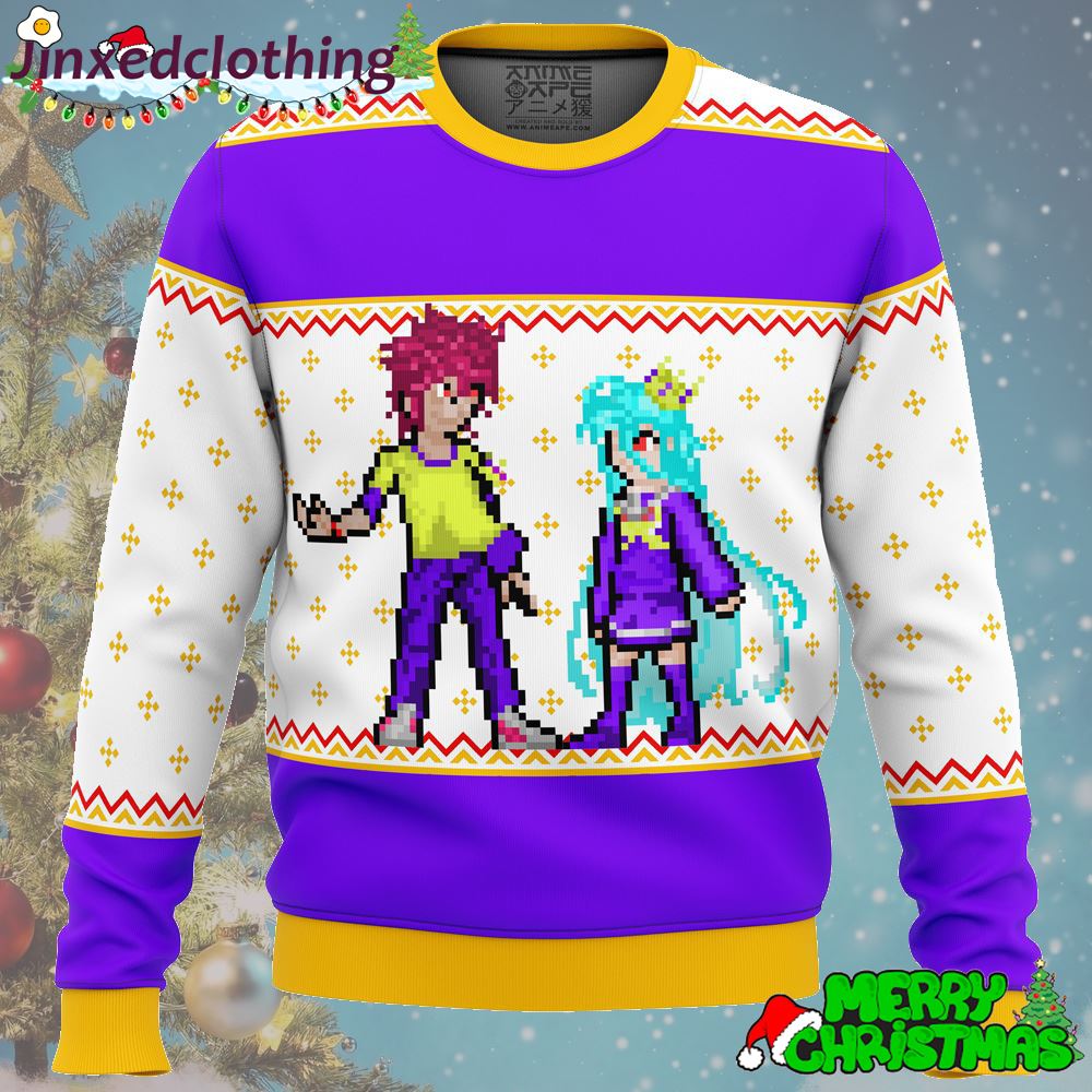 No Game No Life Sprites Funny Ugly Christmas Sweater 